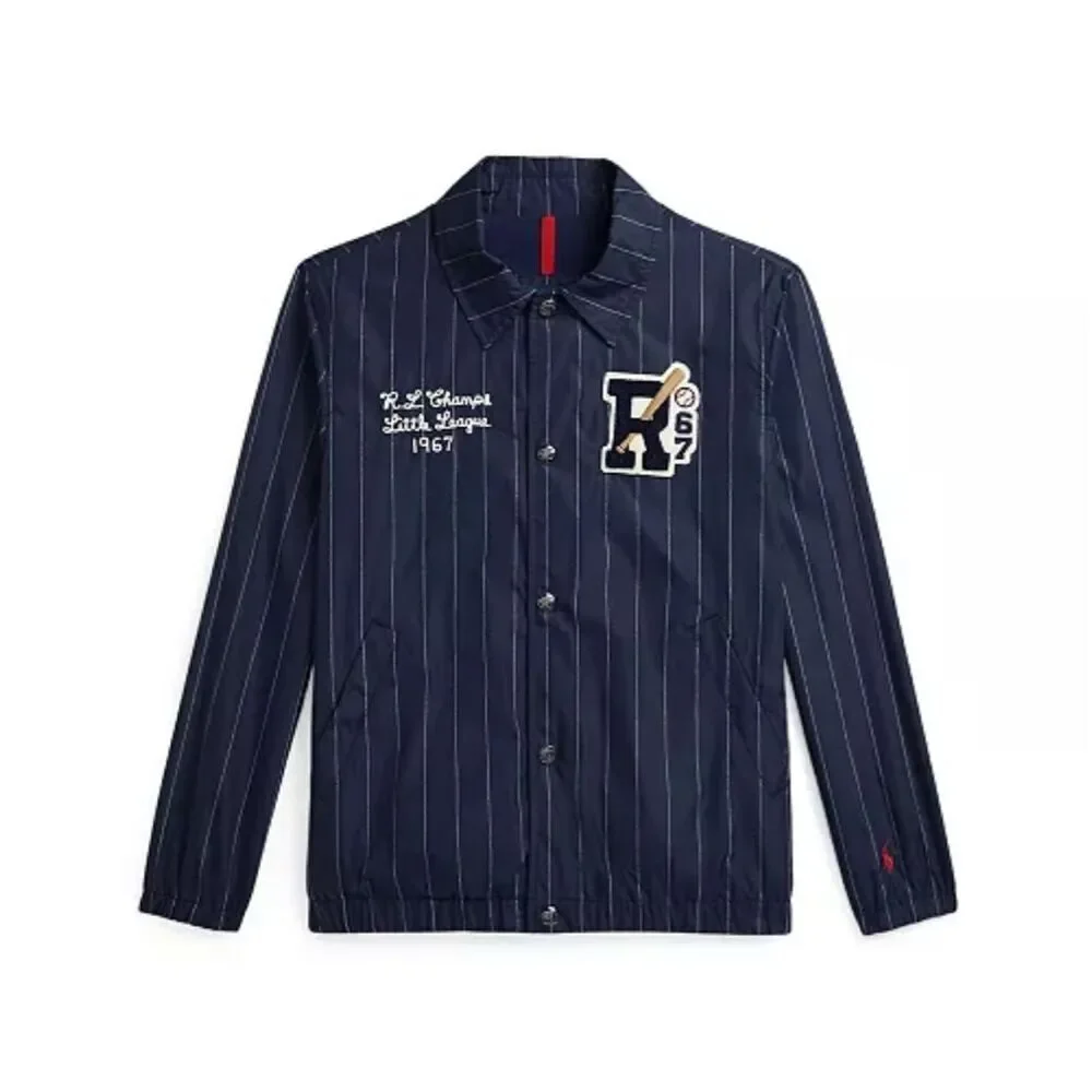 Polo Ralph Lauren NWT Baseball Logo Coaches Jacket L(14-16)